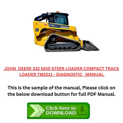 ct332 skid steer|john deere ct332 manual.